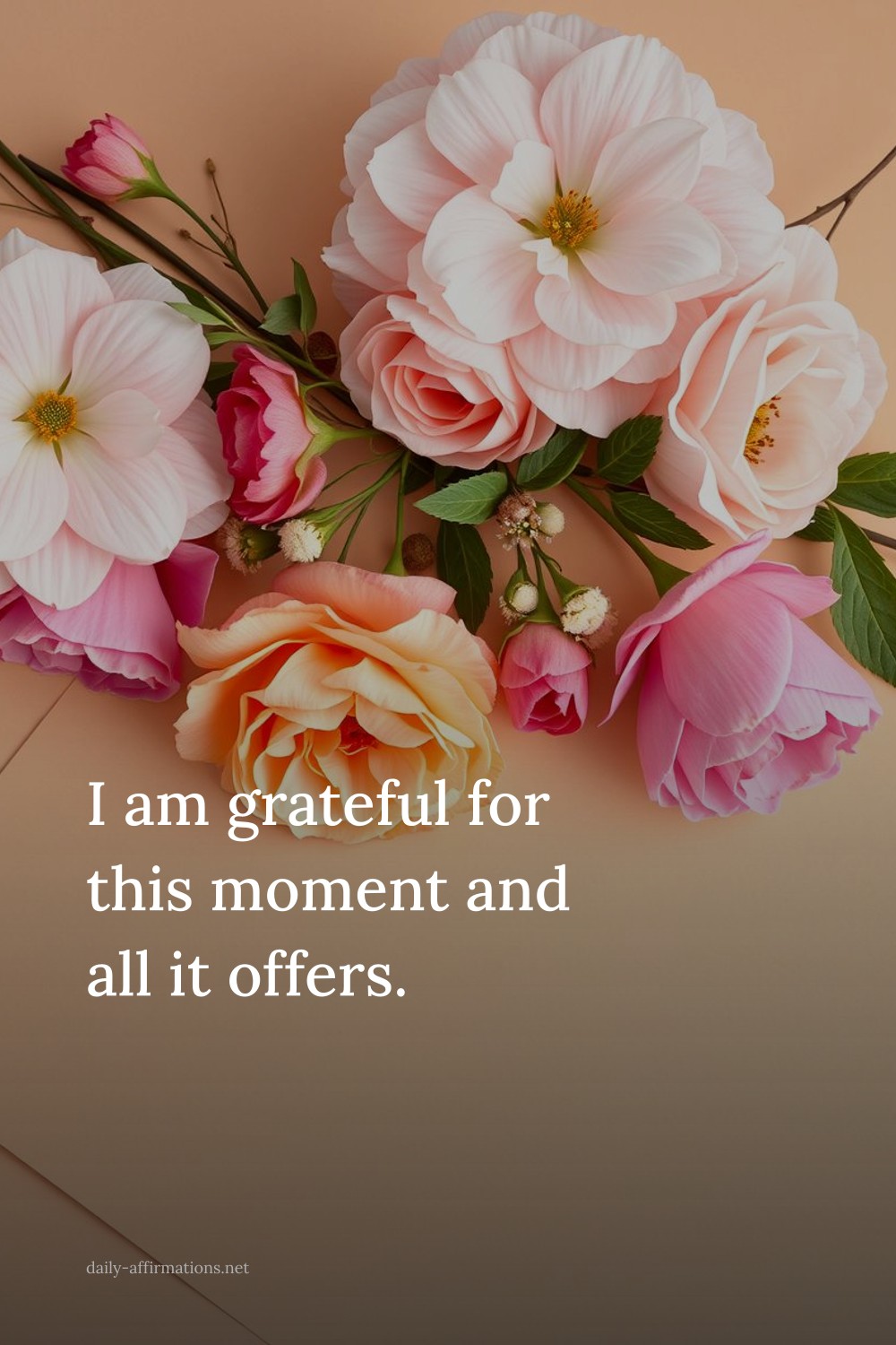 I am grateful for this moment and all it offers.