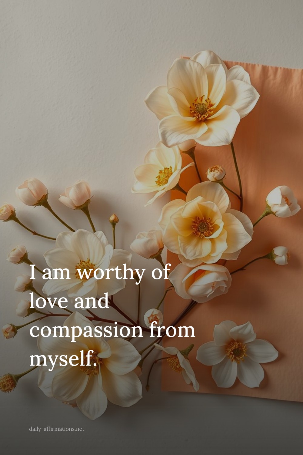 I am worthy of love and compassion from myself.