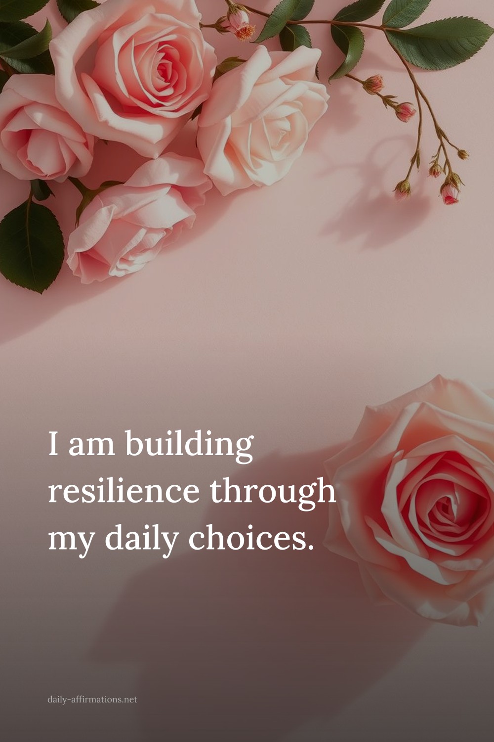I am building resilience through my daily choices.