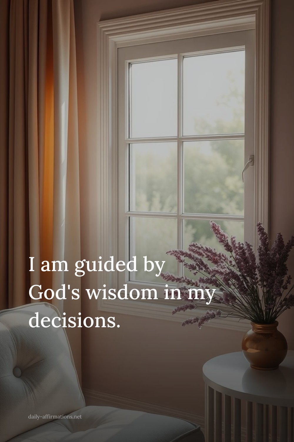I am guided by God's wisdom in my decisions.