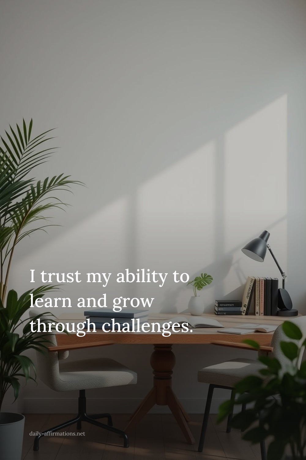 I trust my ability to learn and grow through challenges.