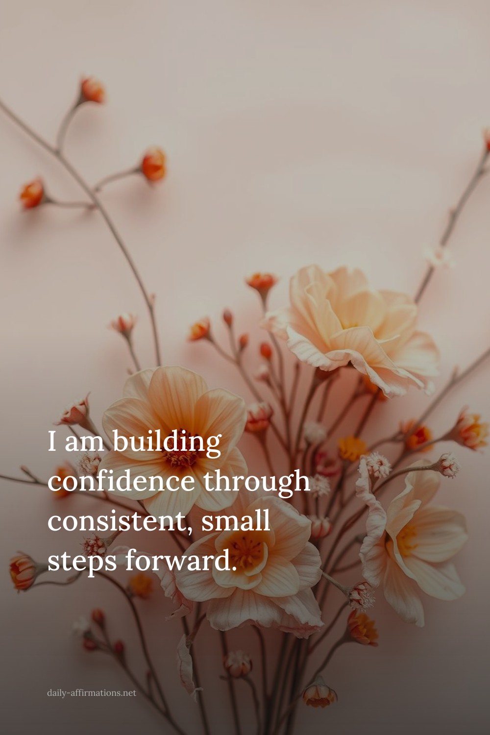 I am building confidence through consistent, small steps forward.