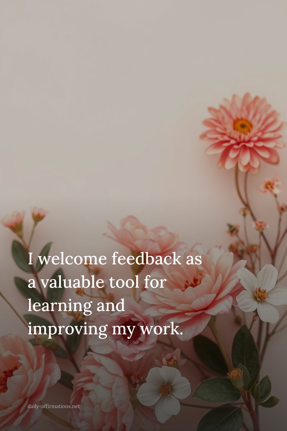 I welcome feedback as a valuable tool for learning and improving my work.