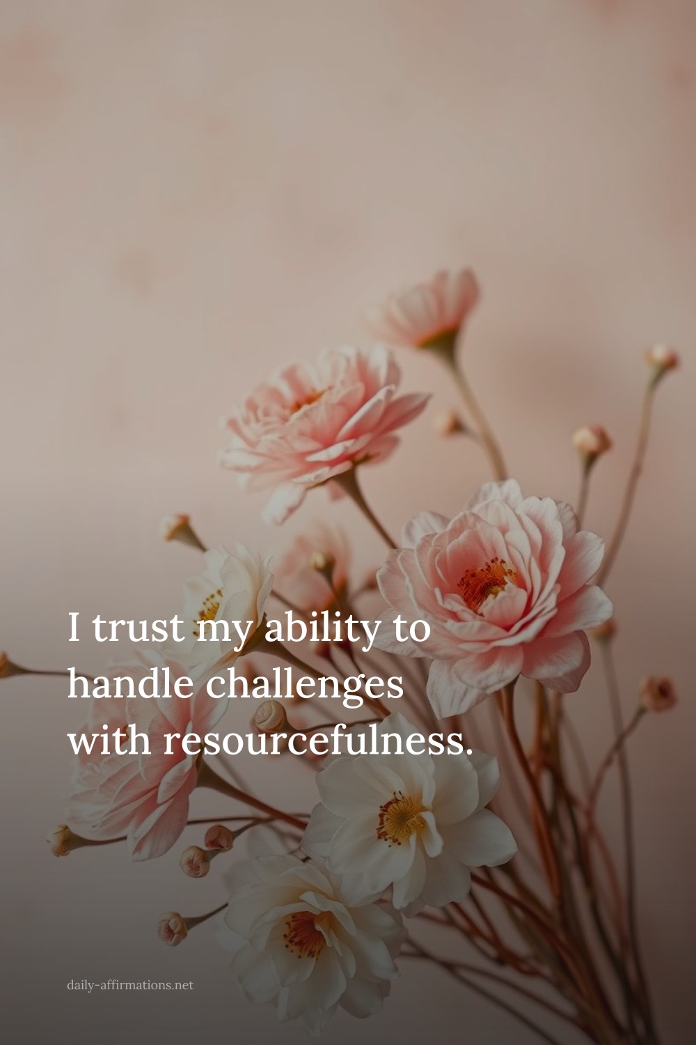 I trust my ability to handle challenges with resourcefulness.