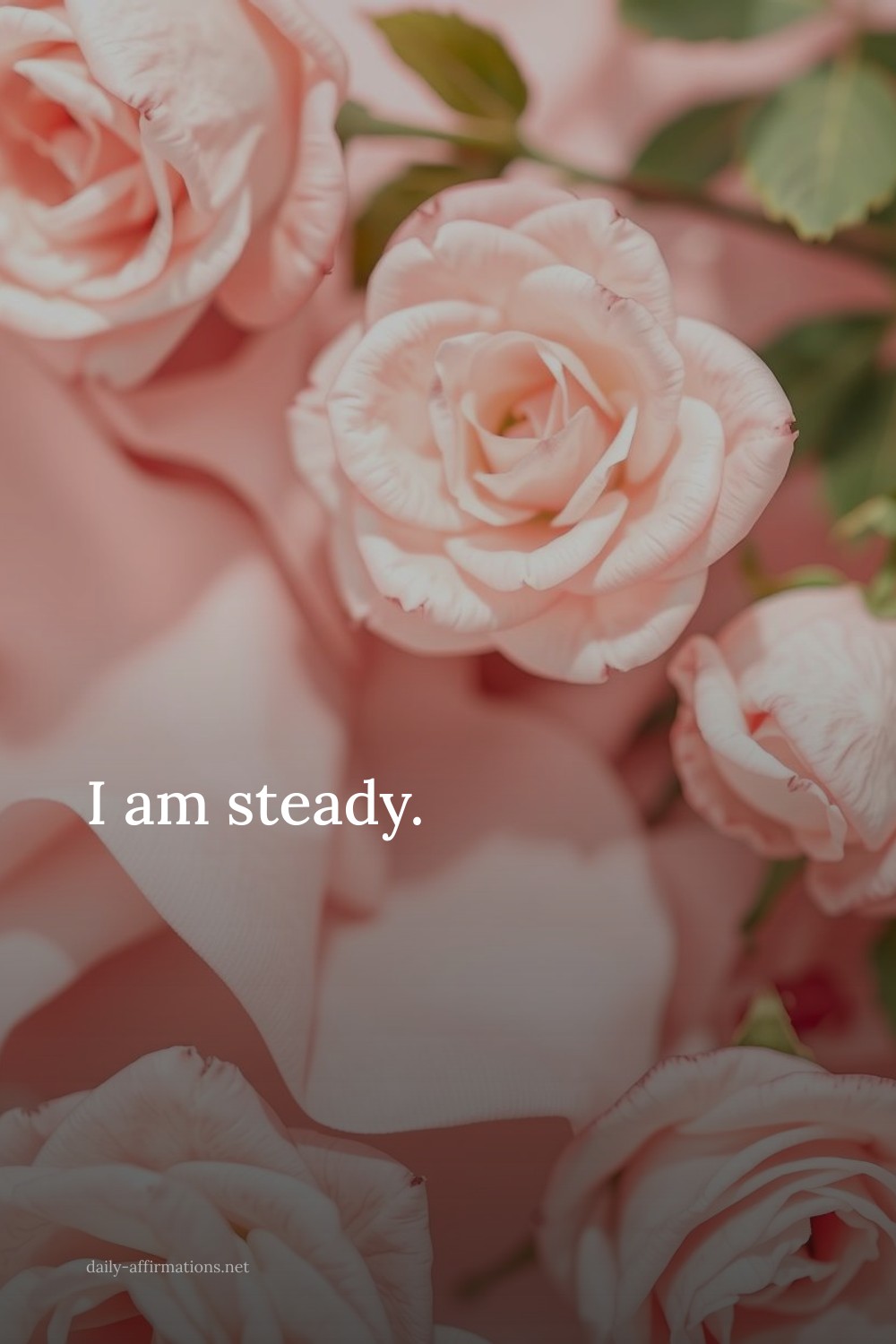 I am steady.
