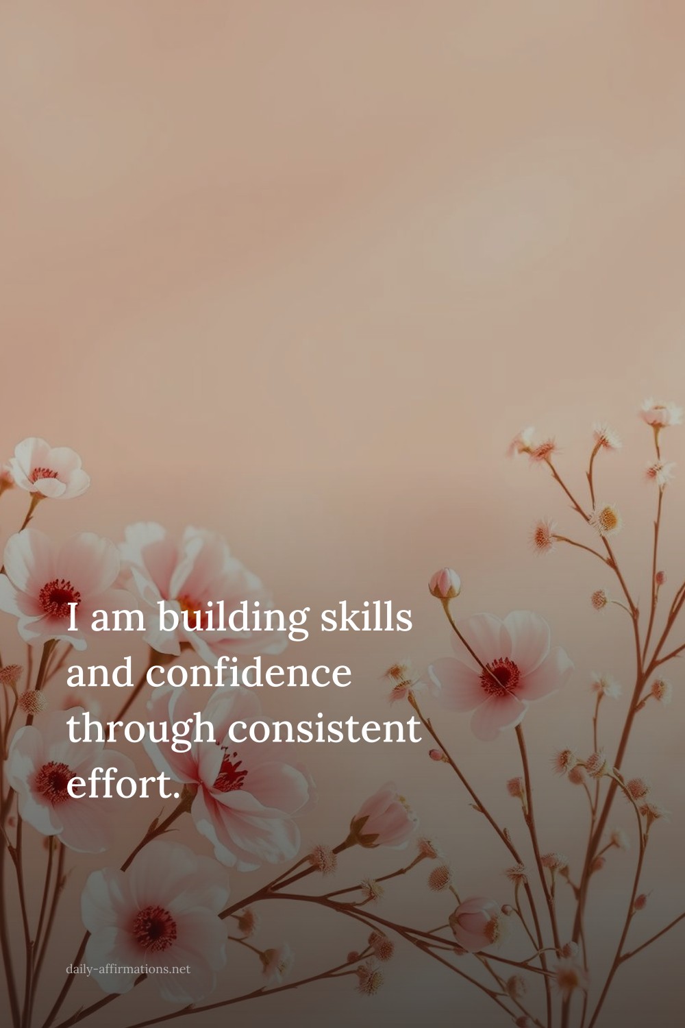 I am building skills and confidence through consistent effort.