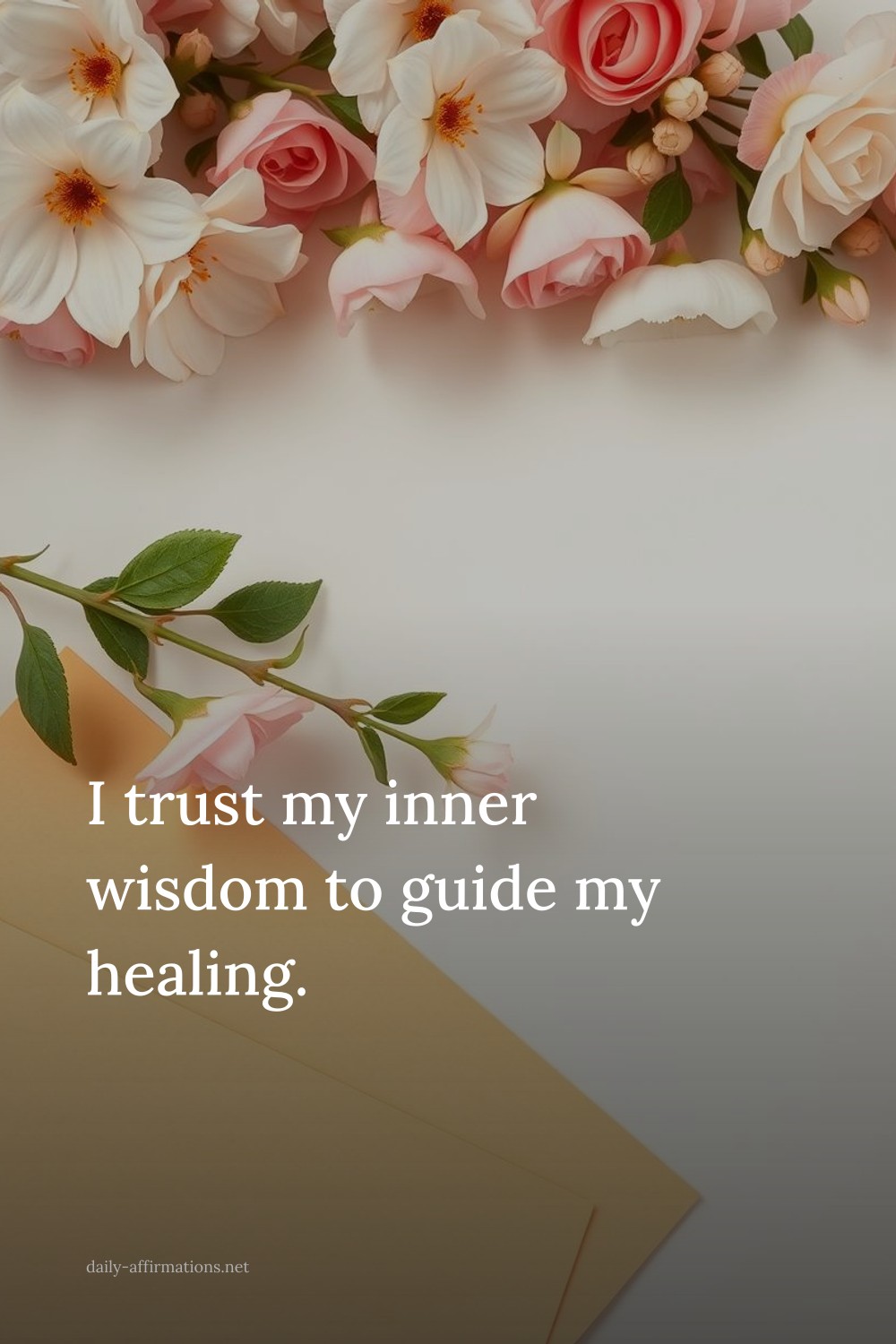 I trust my inner wisdom to guide my healing.