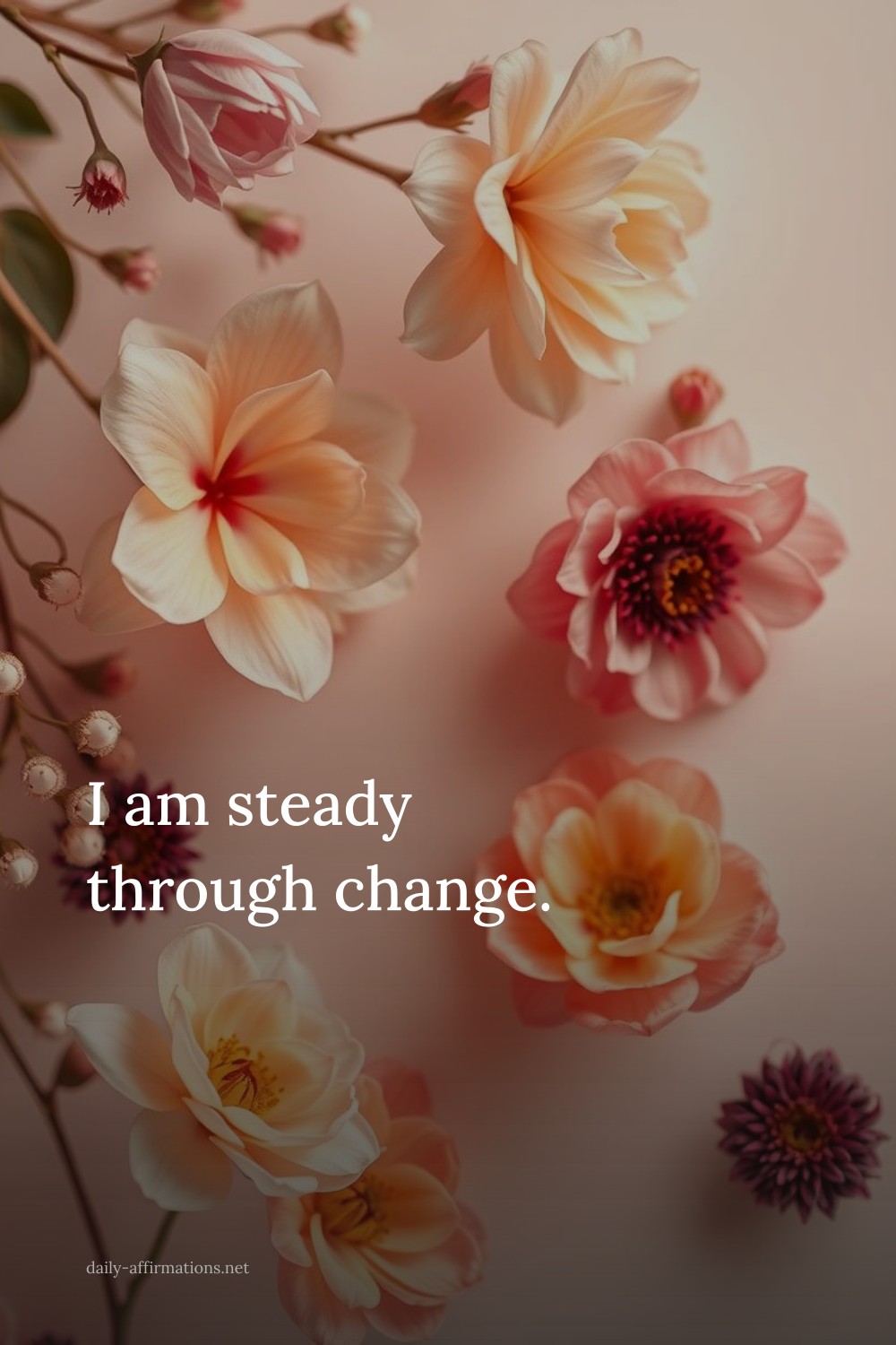 I am steady through change.